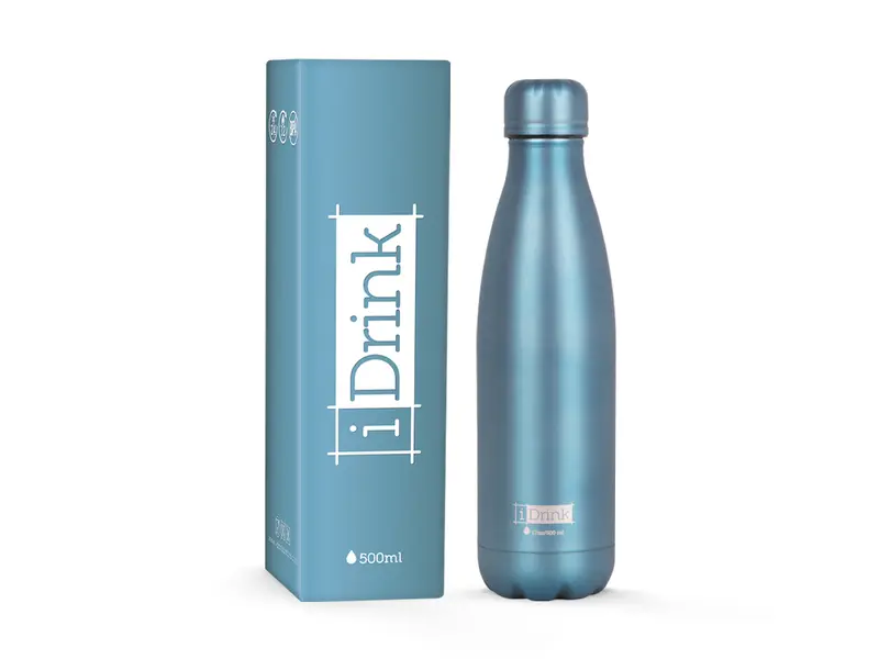 Thermal Bottle 500 ml metallic green