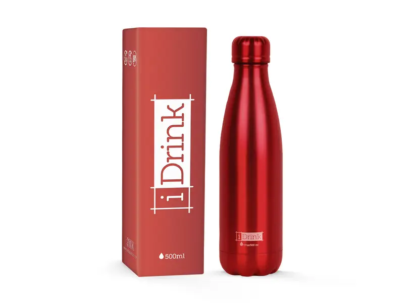 Thermal Bottle 500 ml metallic red