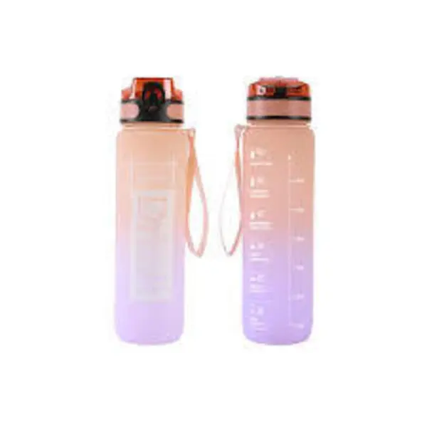 Tritan Bottle 1000 ML Orange And Lilac
