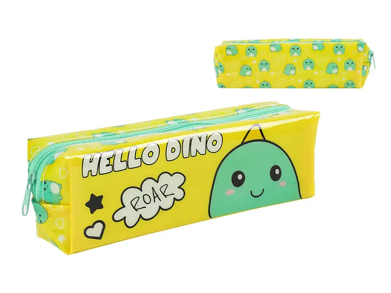 Pencil Case in PVC HELLO DINO