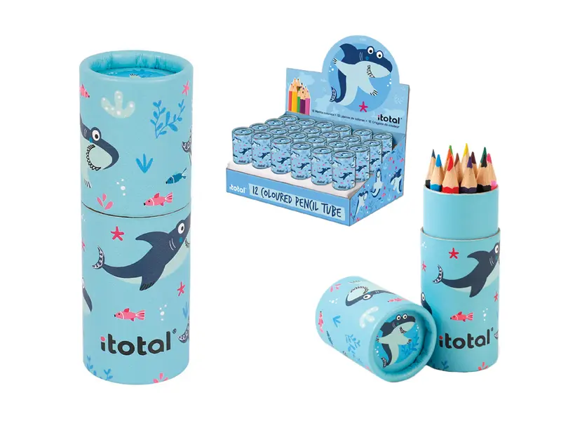 Crayons with holder Kids SHARK
