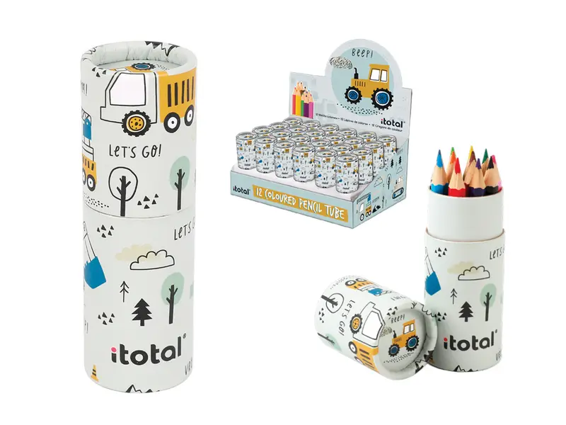 Crayons with holder Kids TRUCK