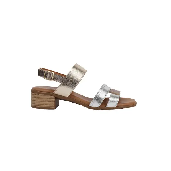 Small Blocked Heeled Sandals
