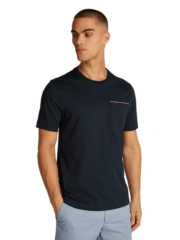  Stripe Pocket T-Shirt