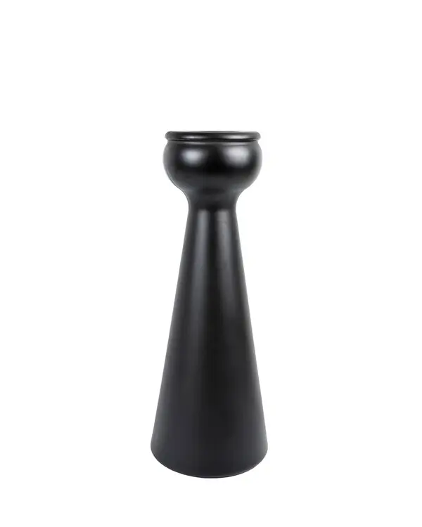 Candle Holder Luz 40 CM Black Matt Image