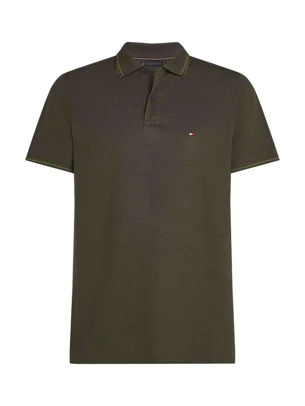  Regular Fit Two Tone Oxford Polo