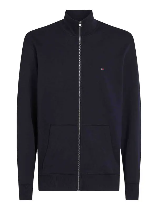  Essential Terry Stand Collar Zip Sweatshirt