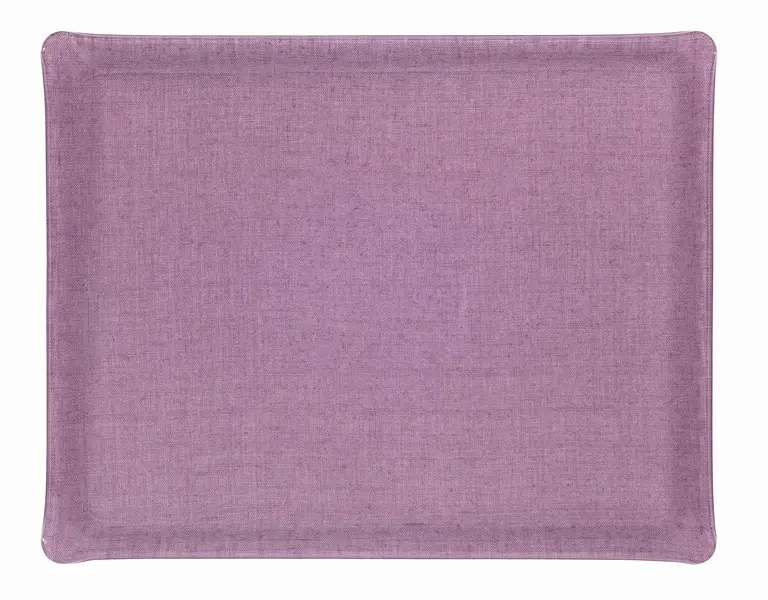 ACRYLIC TRAY 46*36 LINEN PARME