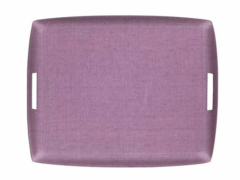 ACRYLIC TRAY 54*43 LINEN PARME