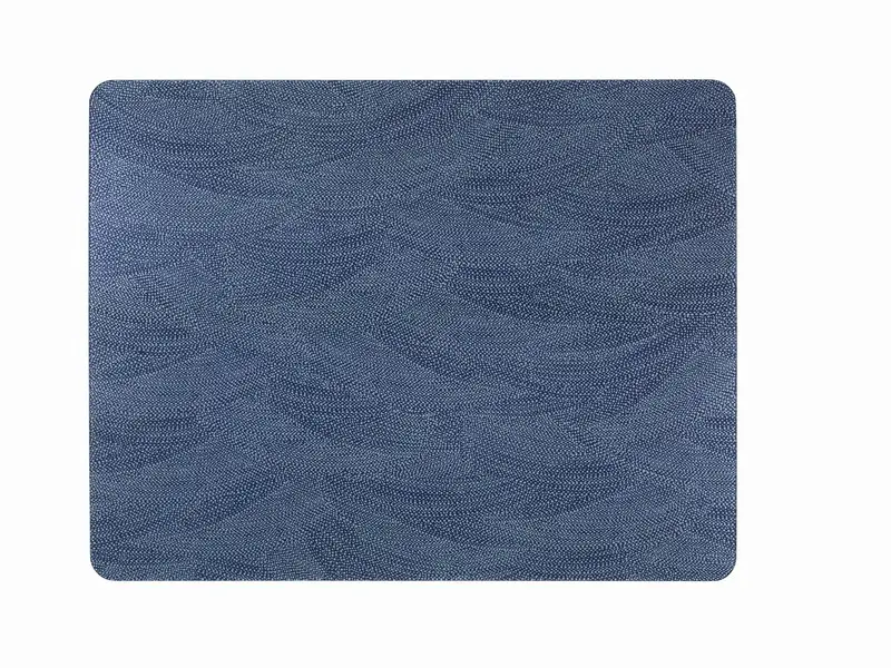 ACRYLIC PLACE MAT 45*35 BRUSH BLUE