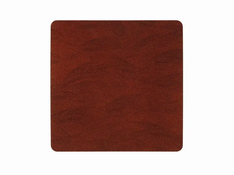 ACRYLIC SET OF 4 COASTERS 10*10 BRUSH BRICK