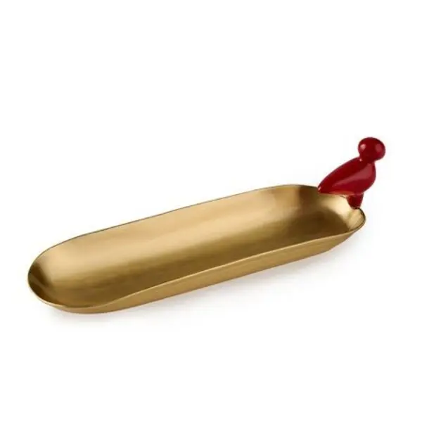  Red Bird Tray Capsule 26*8cm