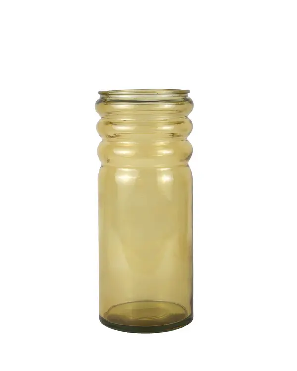 CYLINDRIC VASE IRIS 28CM 