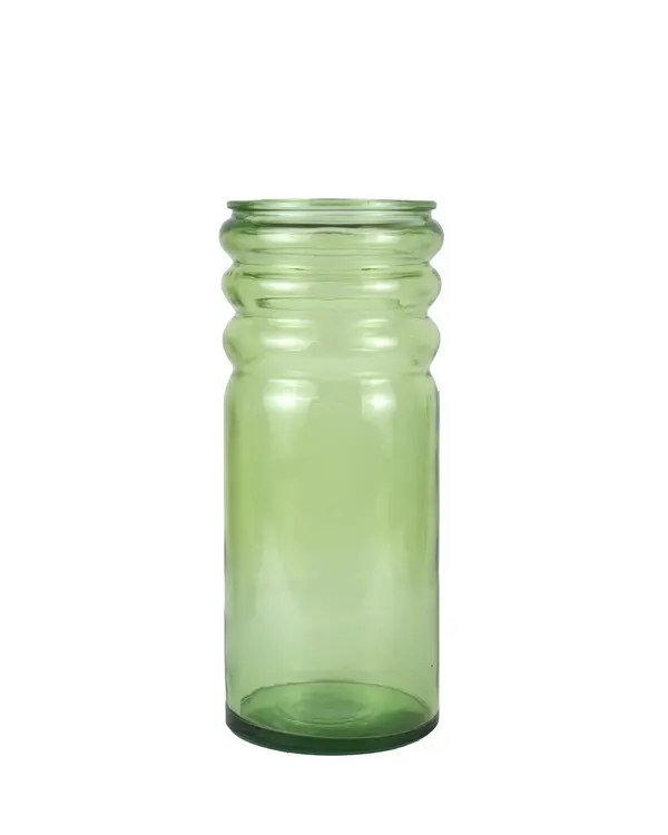 CYLINDRIC VASE IRIS 28CM 