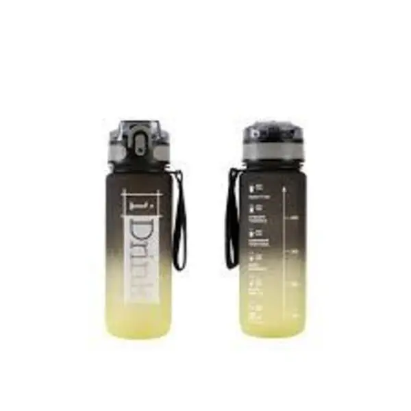 Tritan Bottle 750 ML Black And Yellow