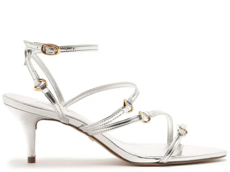  Mid-Heel Thin Straps Sandals