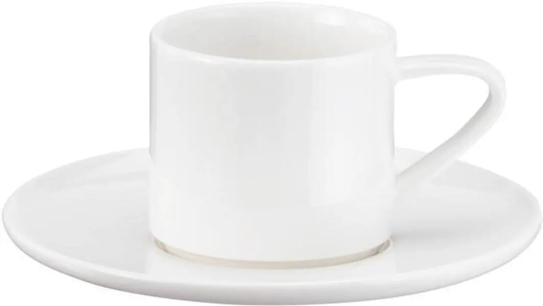 Espresso cup with saucer stackable 0.06L Image