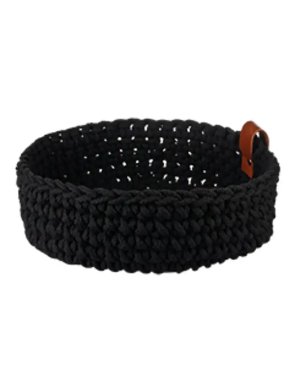 CROCHET BASKET- Large Image