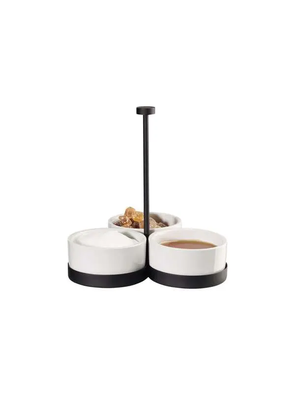 cabaret incl. 3 bowls, black
