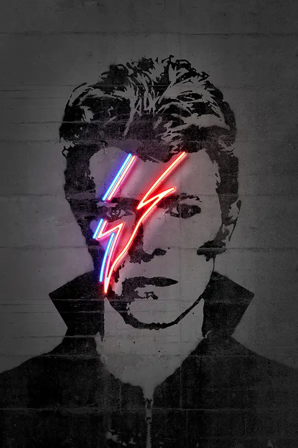 Neon Art - DAVID BOWIE NEON
