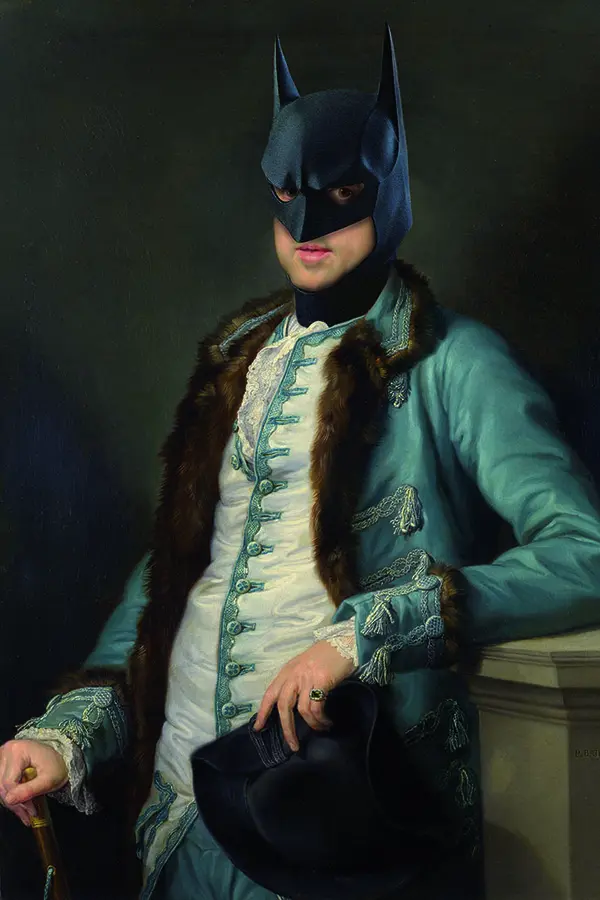 Neon Art - BATMAN Image