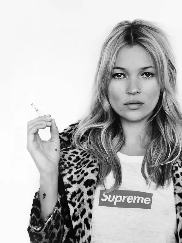 Portraits (B&W) - Kate Moss Supreme