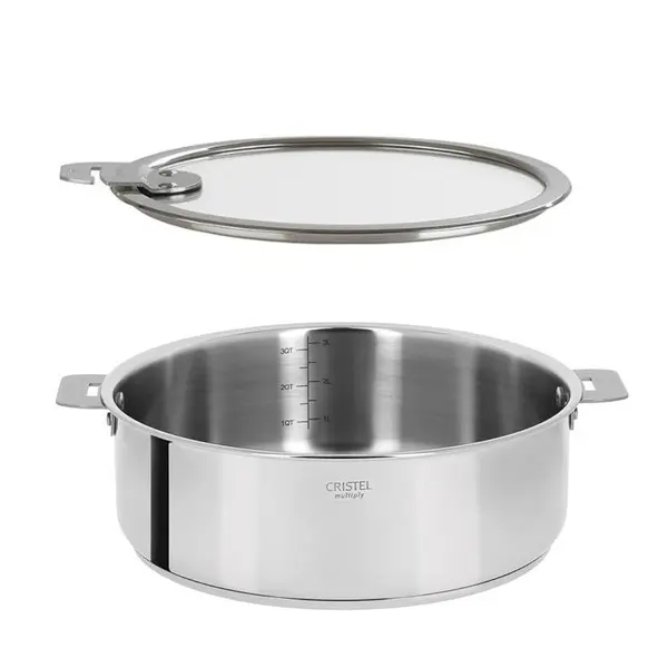 Stainless Steel Sauté Pan 28cm - Removable