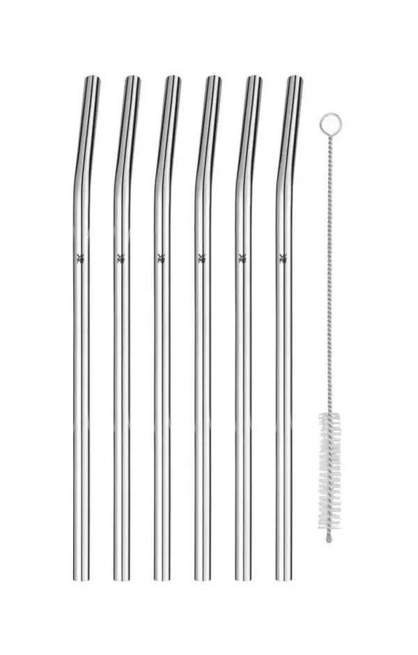 BARIC Straws 6 pcs. 240 mm with brush