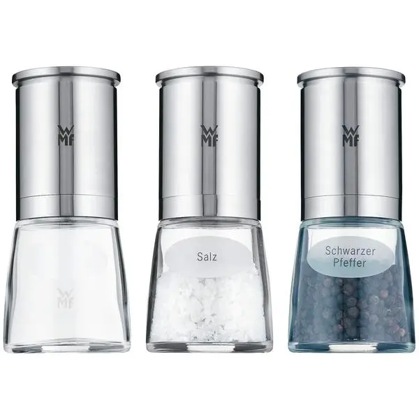 De Luxe Spice Mill Set 3-piece