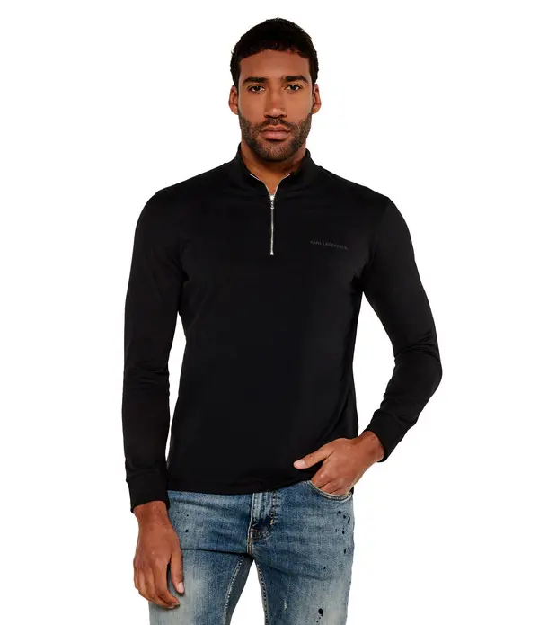 Karl Lagerfeld - Mock Neck Top