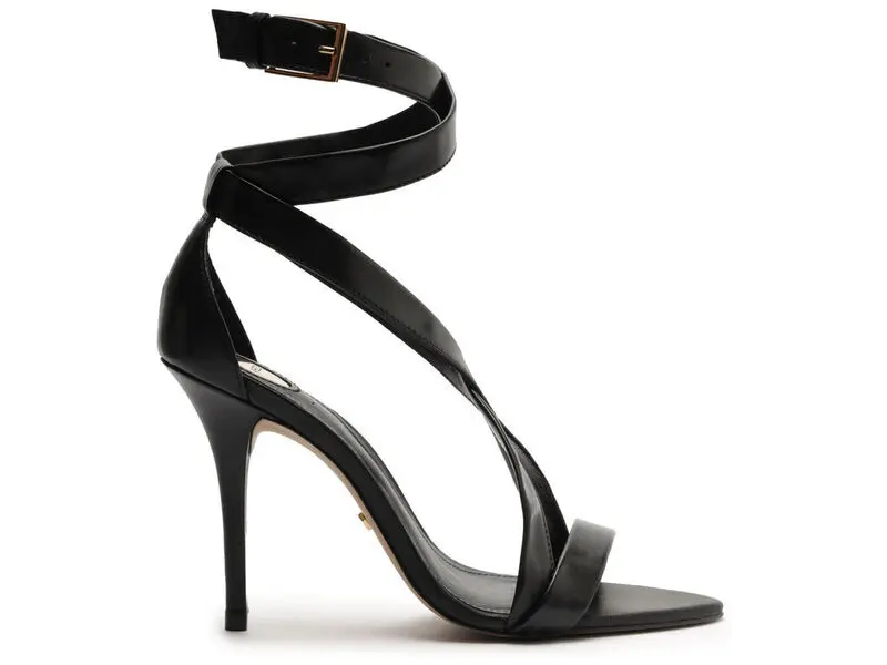 Cross Straps Leather Sandals