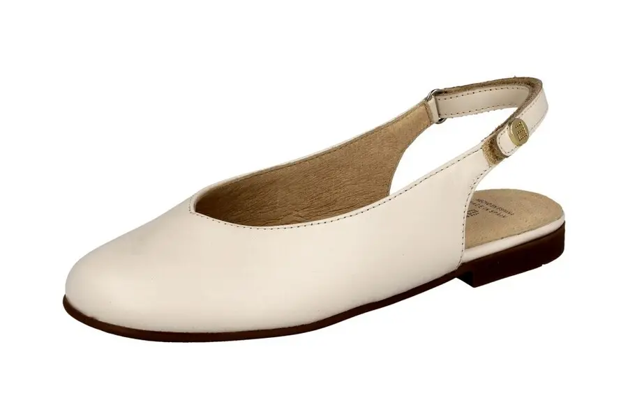  Metallic Leather Slingback Shoes