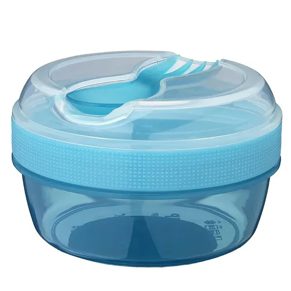 N'ice Cup, snack box with cooling disc- Turq.