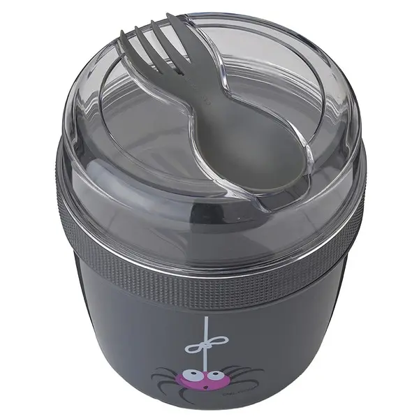 N'ice Cup L, lunch box - Grey-Spider