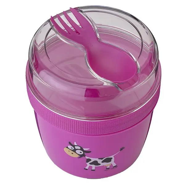 N'ice Cup L, lunch box - Purple-Cow