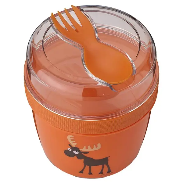 N'ice Cup L, lunch box - Orange-Moose