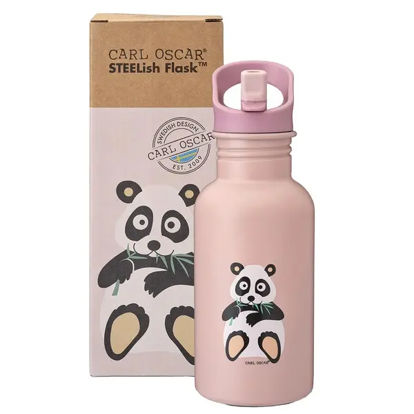 STEELish - flask 0.5L, kids - Pink
