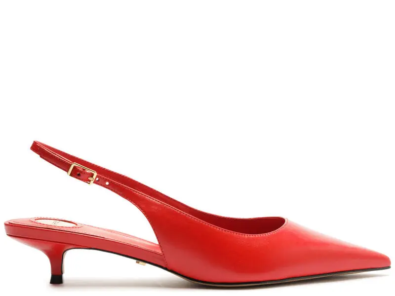  Kitten Heel Slingback Pump
