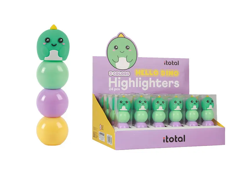 Highlighters HELLO DINO