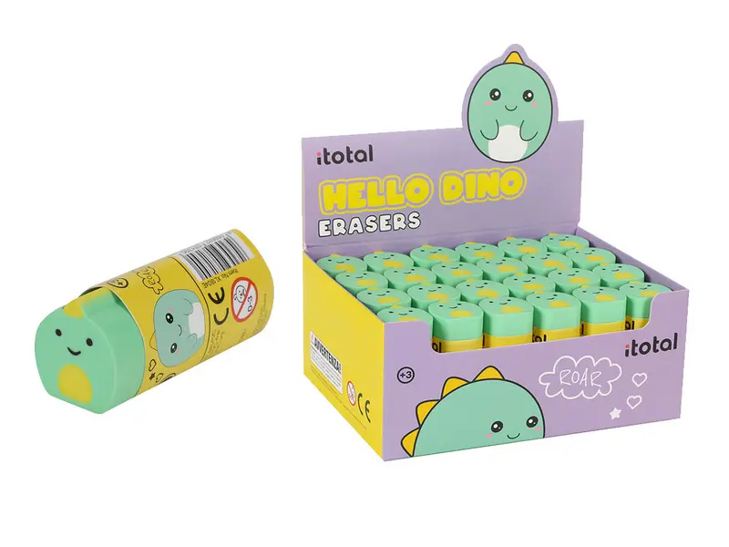 Dino-shaped Eraser HELLO DINO