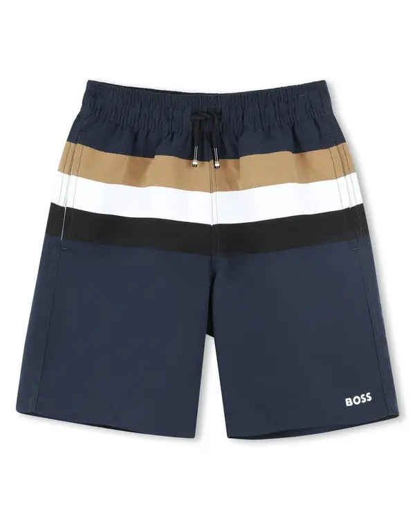  Striped Swim Shorts