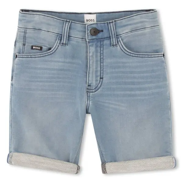  Straight-Legs Denim Shorts