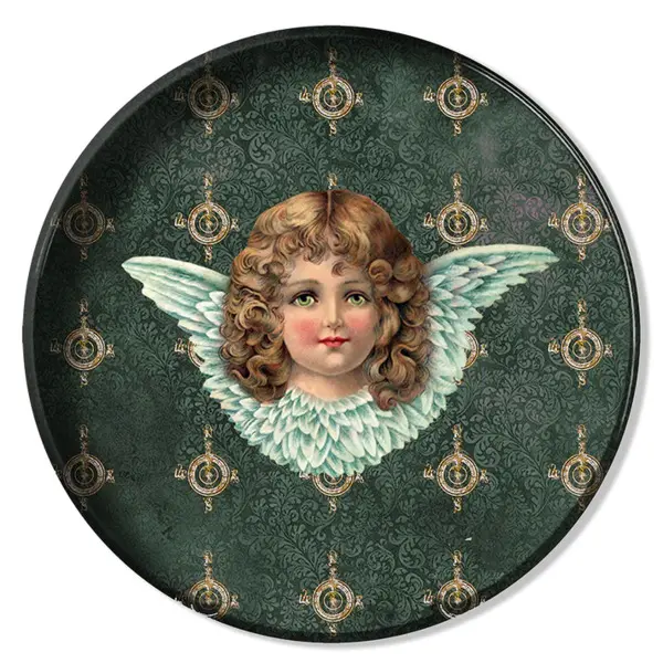 Round Tray - Angel Green 20 cm
