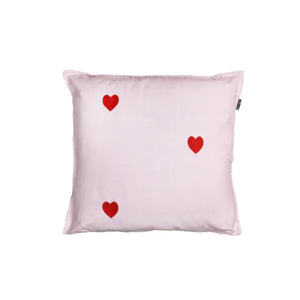 Amor cushion pink - l50xw50xh12cm