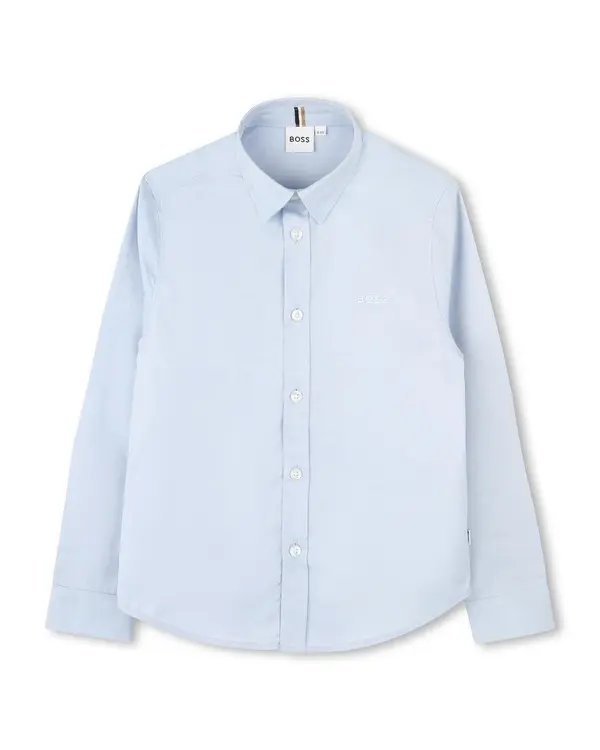  Logo-embroidered Cotton Shirt