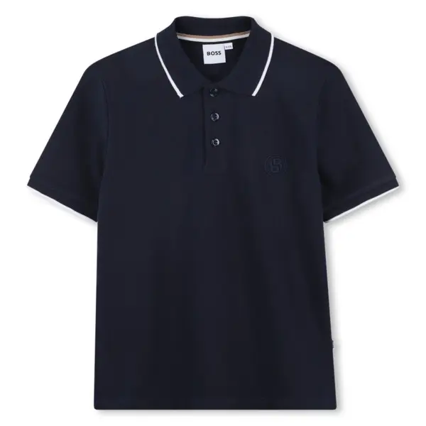 Logo-Embroided Cotton Polo Shirt