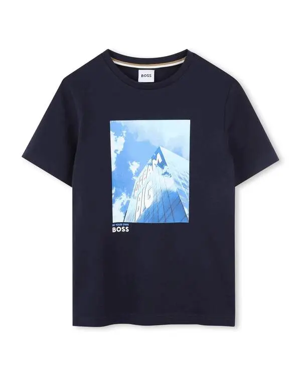  Graphic-print Cotton T-shirt