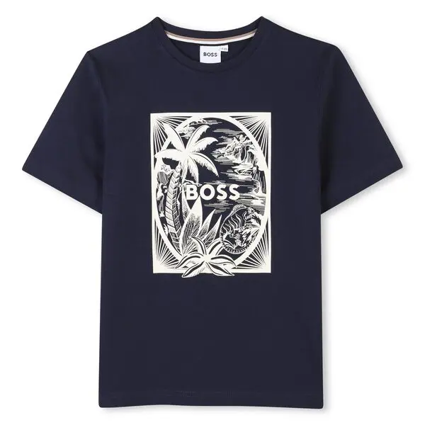  IllustrationPrint Cotton T-shirt