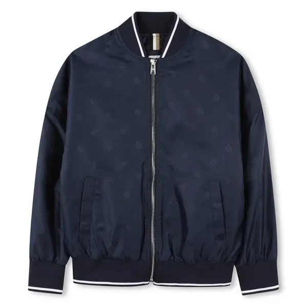  Logo-print Zipped Bomber Jacket