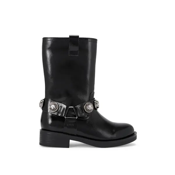Regent Jewel Leather Boots
